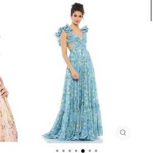 Max duggal evening gown